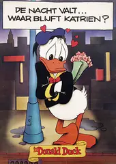 Walt Disney, Donald Duck De nacht valt? waar blijft Katrien?, poster
