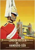 Ottomar Anton, Hamburg-Südamerikanische Dampfschifffahrts-Gesellschaft Siebentägige London-Reisen
