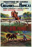 Maggioni, Grandes pruebas Hipicas (Dept. of War Argentina Large test for horses), poster