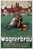 Eugen W. Max Baumgarten, Wagnerbräu, 1902, poster