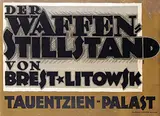 Hans R. Erdt, Der Waffen-Stillstand von Brest-Litowsk, poster