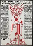 Leo J. Pinkhof, Anti-Pogrom-Dag, 1919, poster