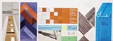 Piet Zwart, Collection of 10 advertising blotters, 1929, poster
