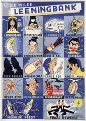Tom Manders, Leeningbank, poster