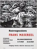 Frans Masereel, Retrospectieve Frans Masereel, 1969, poster