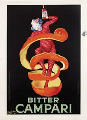 Leonetto Cappiello, Bitter Campari, 1921, poster