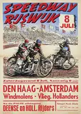 Speedway Rijswijk Den Haag-Amsterdam by Wim Nieuwenhoven Jr., poster, sold Dec 2016