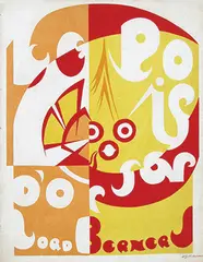 Natalia Goncharova, Le Poisson d'Or, poster