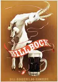 Ottomar Anton, Bill Bock Hamburg, poster