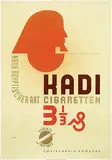 Ottomar Anton, Nach Ägyptischer Art Kadi Cigaretten 3 1/3, poster