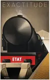 Pierre Fix-Masseau, Exactitude Etat, 1982, poster