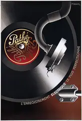 Pathé by Cassandre, 1981, poster, sold Dec 2016