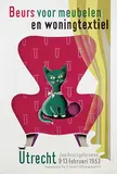 Herbert Meyer Ricard, Beurs voor meubelen en woningtextiel Utrecht, 1953, poster