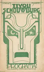Tivoli Schouwburg Programma, Rotterdamsche Toneelgids by Jacob Jongert, poster, sold Dec 2016