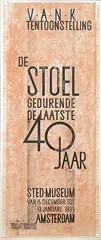 Antoon Kurvers, V.A.N.K. Tentoonstelling De Stoel, 1935, poster
