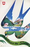 Franco Barberis, Printemps en Suisse, 1940, poster