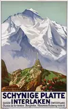Ernst Hodel, Schynige Platte Interlaken, 1936, poster