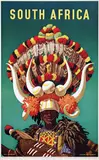 Nils L. Solberg, South Africa Ricksha boy, Durban, poster