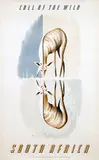 Bernard M. Sargent, South Africa Call of the wild (antilope), poster