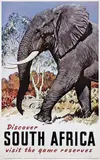 Mildred Burrage, Discover South Africa (elephant), poster