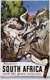 Mildred Burrage, Discover South Africa (lowland nyala), poster