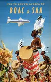 Frank Wootton, Fly to South Africa by BOAC & SAA