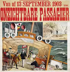 Julien't Felt, Onzichtbare Passagier, 1903, poster
