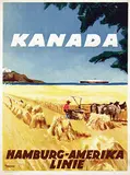 Ottomar Anton, Hamburg-Amerika Linie Kanada