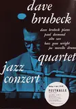 Klaus Nengelken, dave brubeck quartet jazz conzert, poster