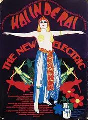 Hai in de Rai, The New Electric by Anthon Beeke, 1967, poster, sold Dec 2016