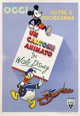 Walt Disney, Movie: "Un Cartone Animato di Walt Disney", poster