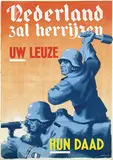 Louis Manche, Nederland zal herrijzen Uw leuze Hun daad
