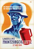 Pieter Joannes Marie (Peter) Beekman, Landelijke Frontzorgcollecte, 1944, poster