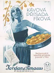 Jordan & Timaeus Coffee Ingredient (Czech) by E. Hanoff, poster, sold Dec 2016