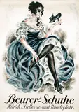 Hugo Laubi, Beurer-Schuhe Zürich, 1923, poster