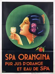 Hypsos Studio, Spa-Orangina, poster