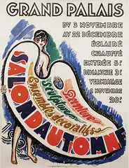 Kees van Dongen, Grand Palais Salon d'Automne, 1929, poster