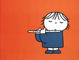 Hendrik Magdalenus (Dick) Bruna, without text (child playing flute)