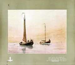 Initial E, Zet een Kromhout motor in Uw Schuit!, poster