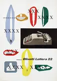 Giovanni Pintori, Olivetti Lettera 22, 1952, poster