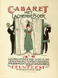 Jan Sluijters, Cabaret het Lachende Boek, 1915, poster