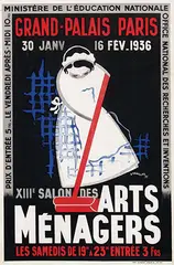 d' Ornellas, Arts Menagers, 1935, poster