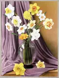 Jacob Jansma, without text (flowers in vase), poster