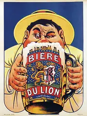 Ogé Eugene, Bière du Lion, poster