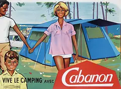 Thibésart, Vive le camping avec Cabanon, poster
