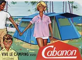 Thibésart, Vive le camping avec Cabanon, poster