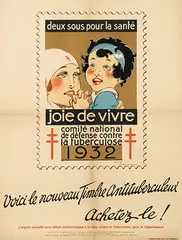 René Vincent, Comité national de défense contre la tuberculose, 1932, poster