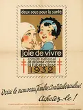 René Vincent, Comité national de défense contre la tuberculose, 1932, poster