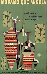 Câuesnademe, Mocambique Angola, 1958, poster