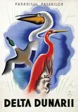 P. Grant, Delta Dunarii, 1950, poster